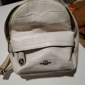 Coach mini backpack